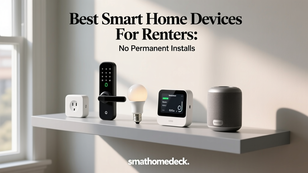 Best Smart Home Devices For Renters: No Permanent Installs