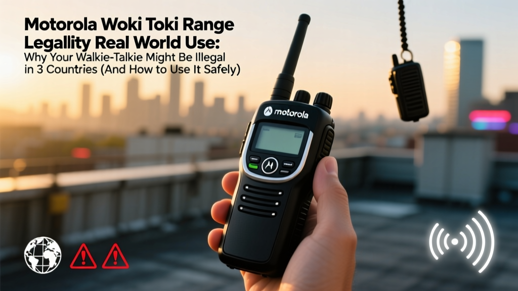Motorola Woki Toki Range Legality Real World Use: Why Your Walkie-Talkie Might Be Illegal in 3 Countries (And How to Use It Safely)