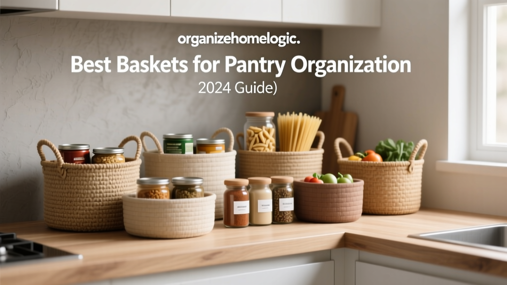 Best Baskets for Pantry Organization (2024 Guide)