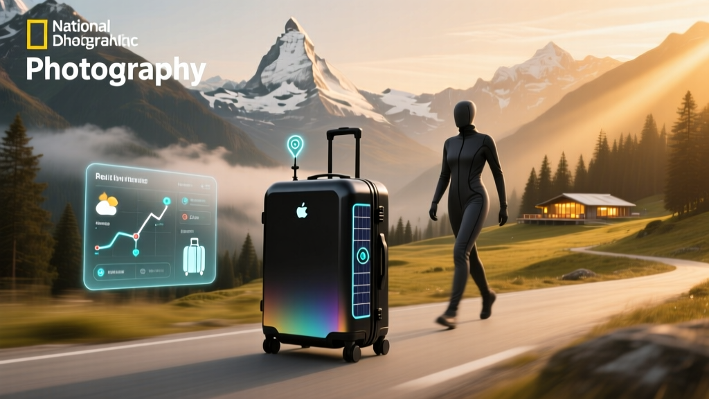 The Future of Travel Gear: Trackable Suitcases, AI-Designed Makeup, and the Quiet Revolution in Personalized Mobility