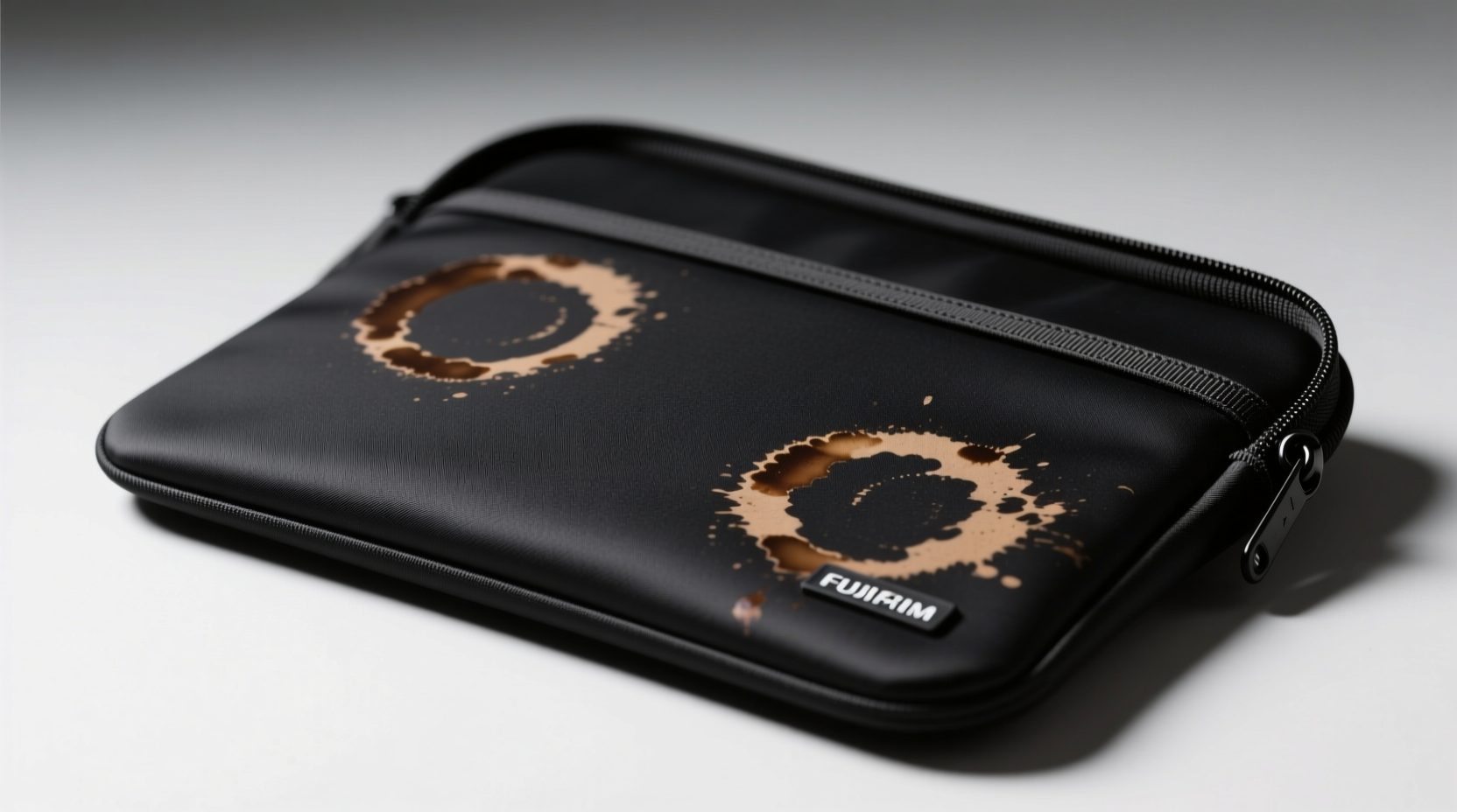 how to clean a coffee stained neoprene laptop sleeve
