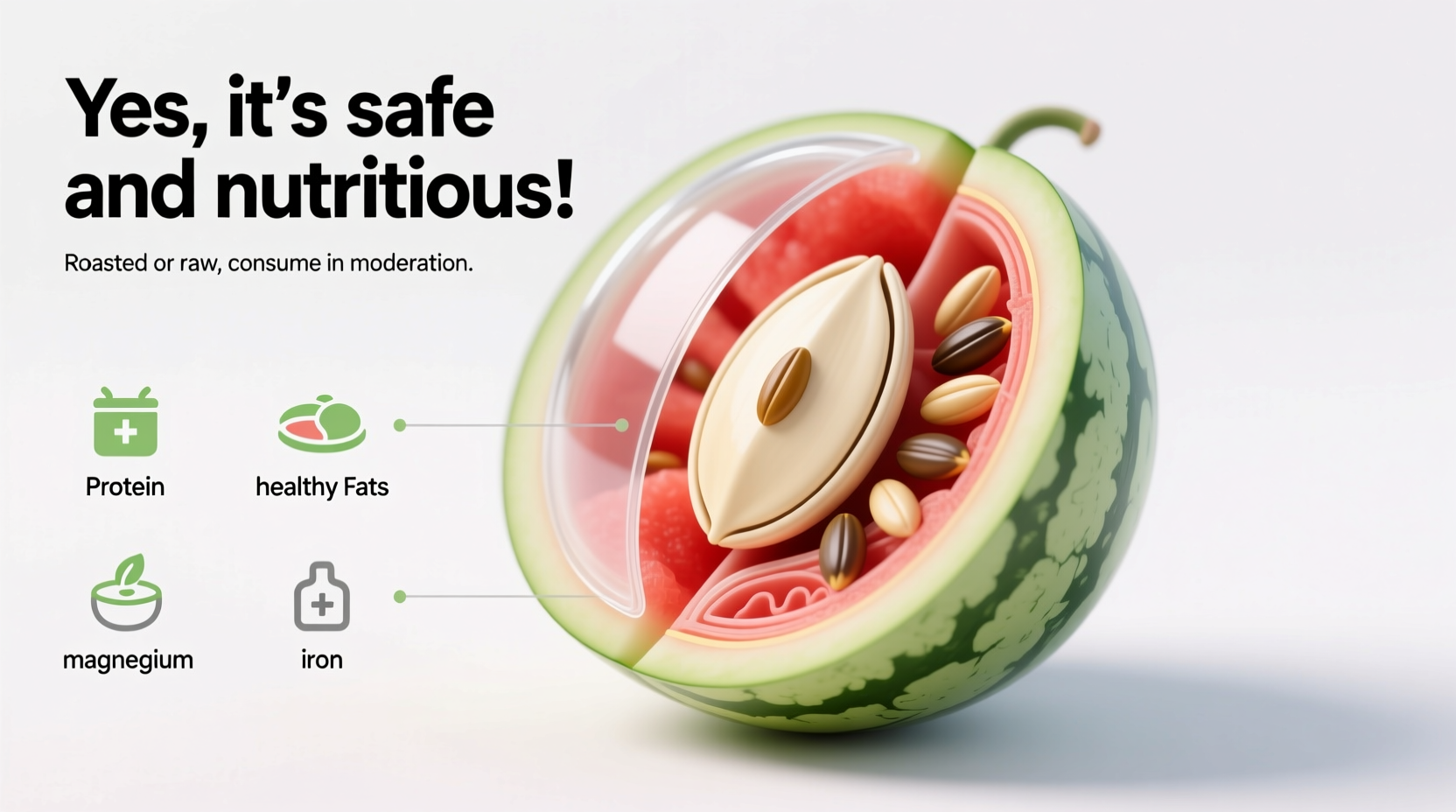 is it safe to eat watermelon seeds