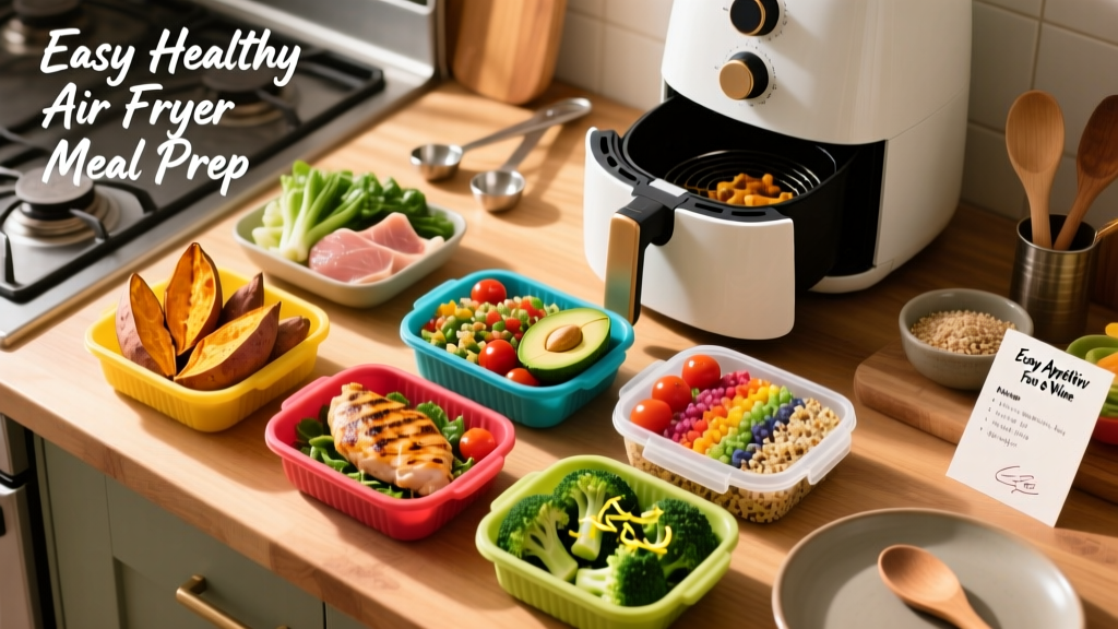 Healthy Air Fryer Meal Prep Ideas (30 Min)