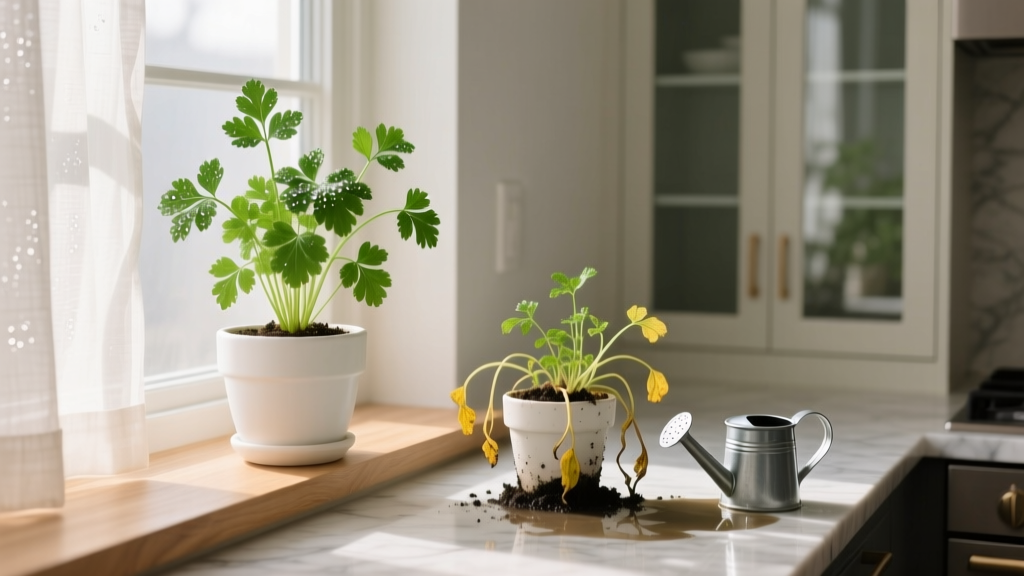 How to Water Parsley Indoors: Science-Backed Guide