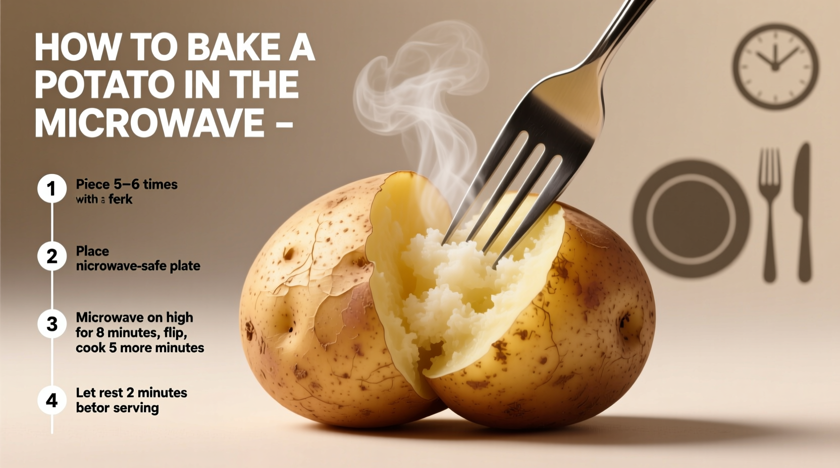 Microwave Baked Potato: Fast 7-Minute Method (Step-by-Step)
