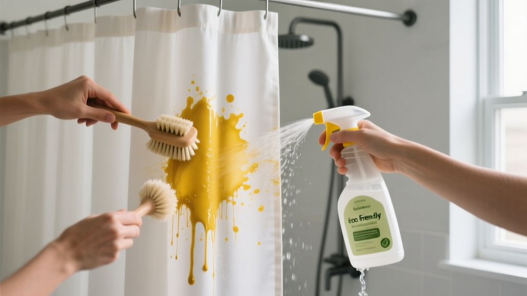 Tested: How to Get Mustard Out of Shower Curtain Fast