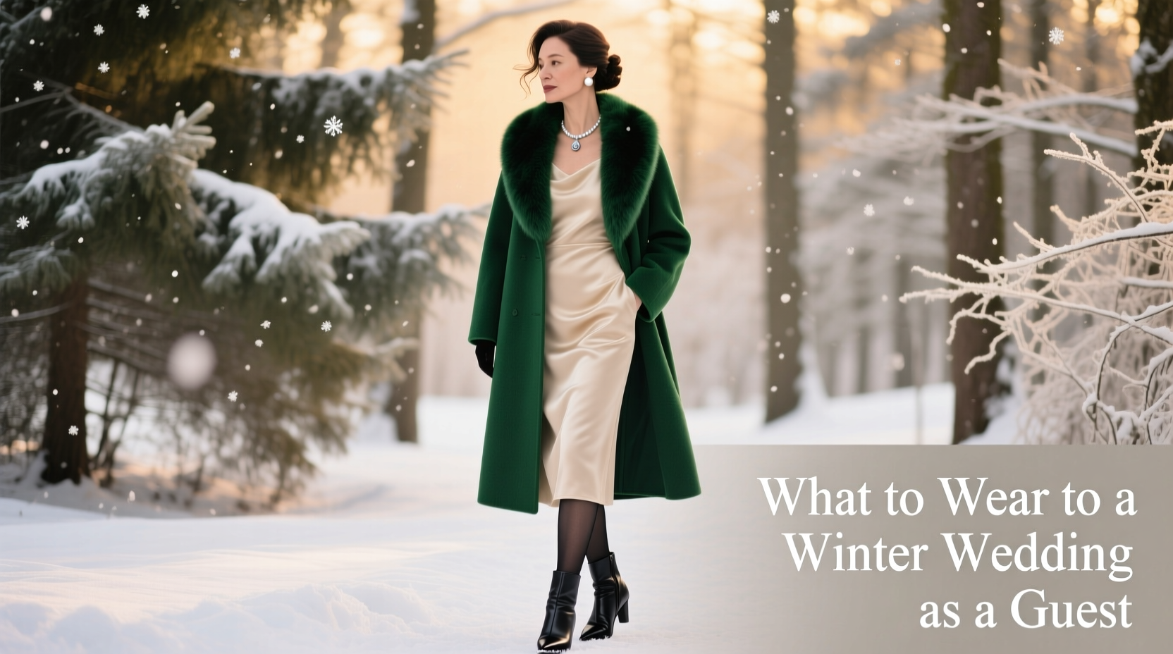 what to wear to a winter wedding as a guest