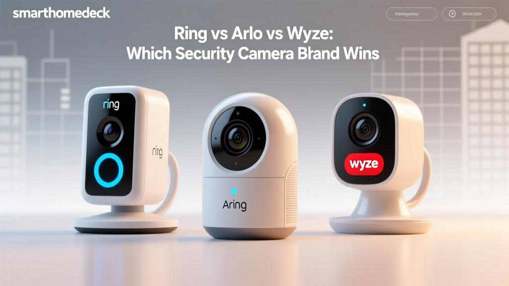 Ring vs Arlo vs Wyze: Which Security Camera Brand Wins