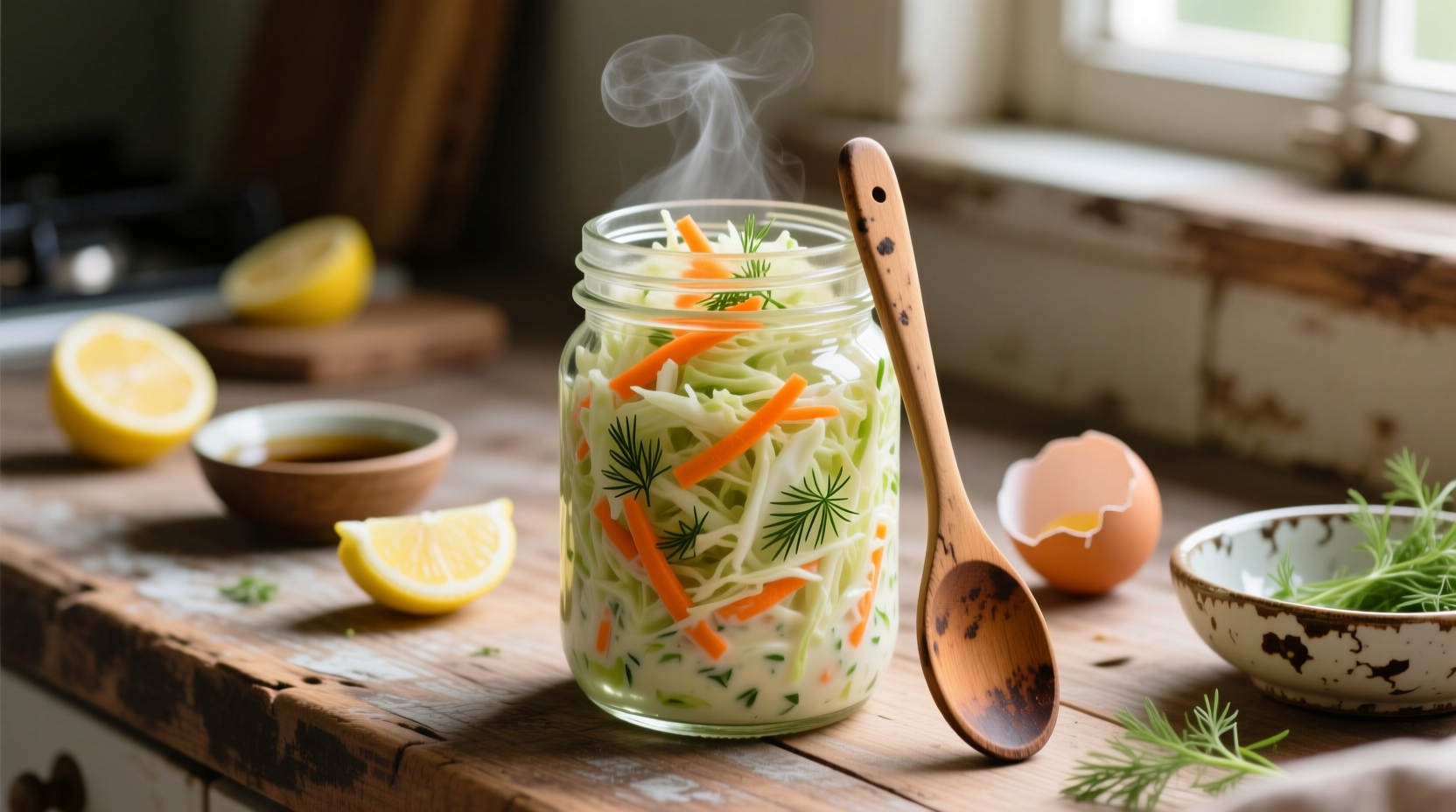 homemade slaw dressing