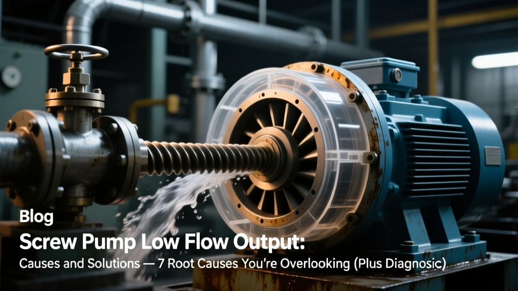Screw Pump Low Flow: 7 Hidden Causes & Fixes