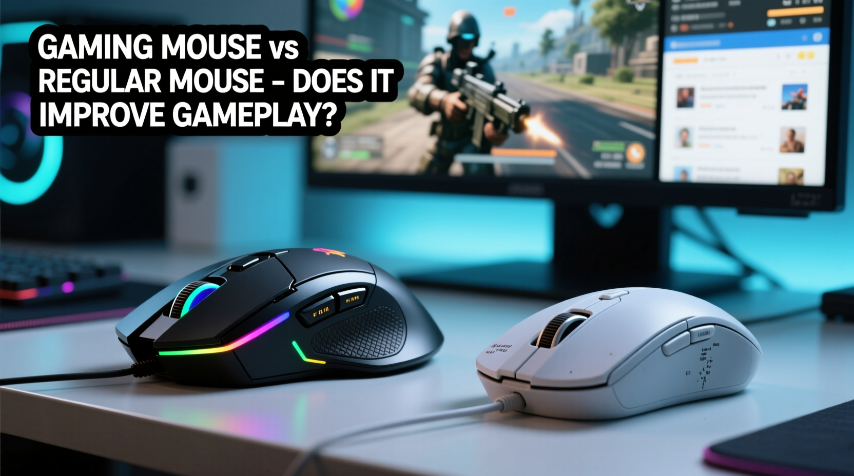 gaming mouse vs regular mouse does it actually improve gameplay