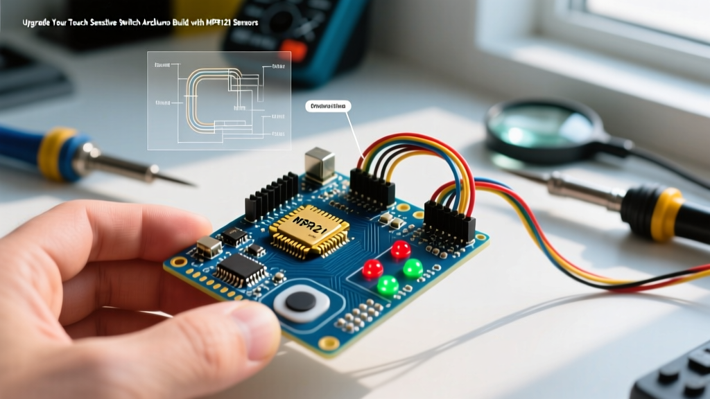 Upgrade Your Touch Sensitive Switch Arduino Build with MPR121 Sensors