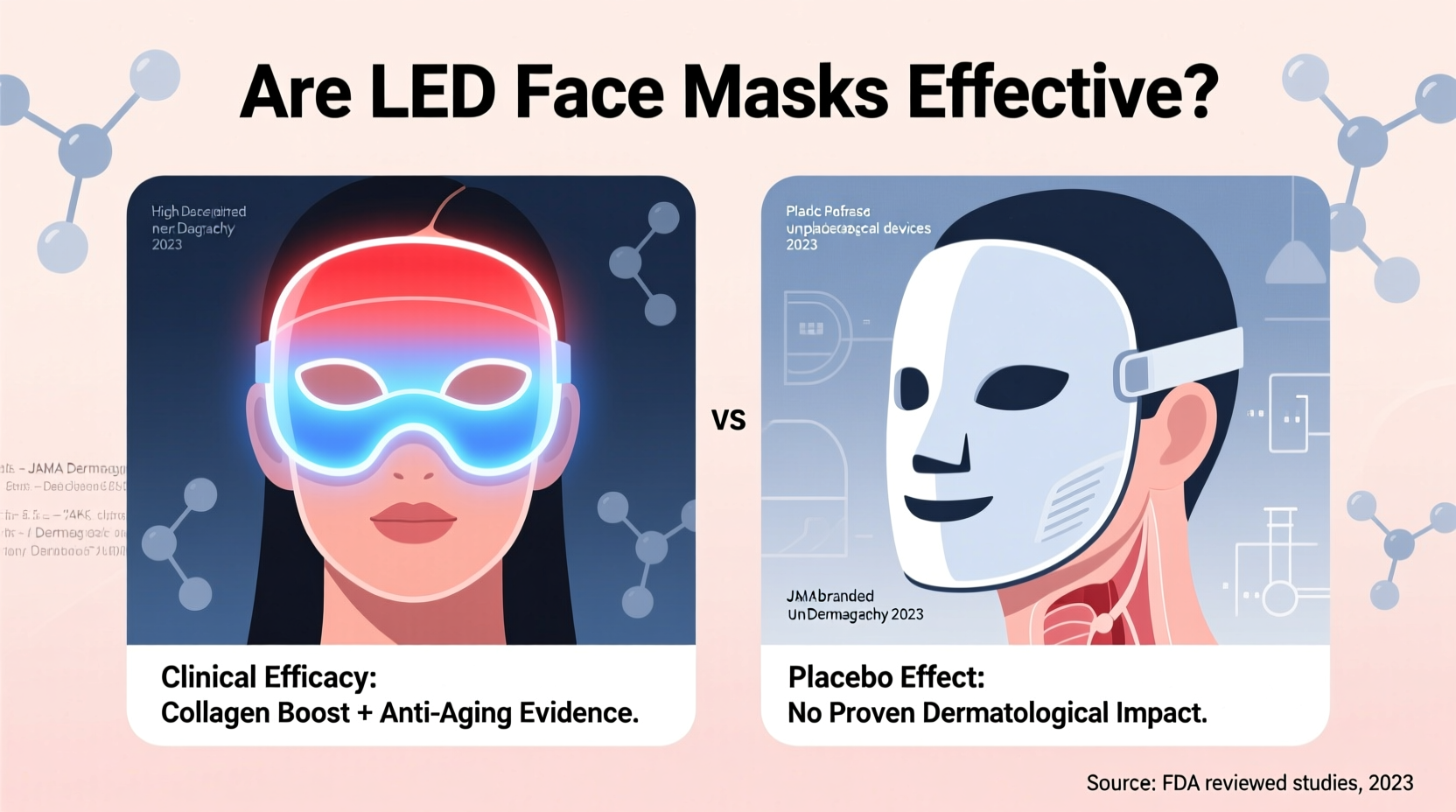 are led face masks actually effective or just expensive placebo devices