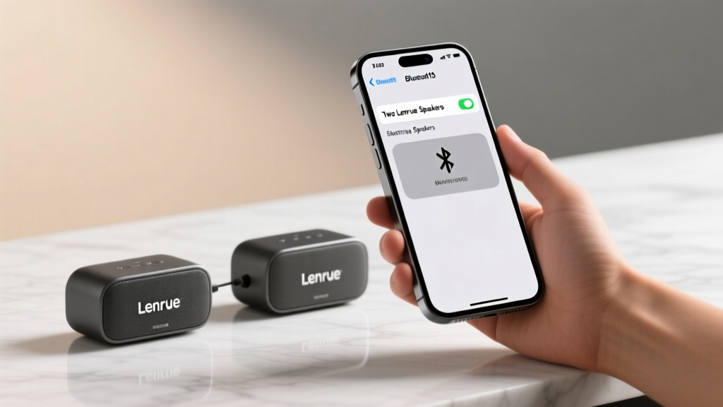 Lenrue Speakers Not Pairing from iPhone? Fix in 90 Sec