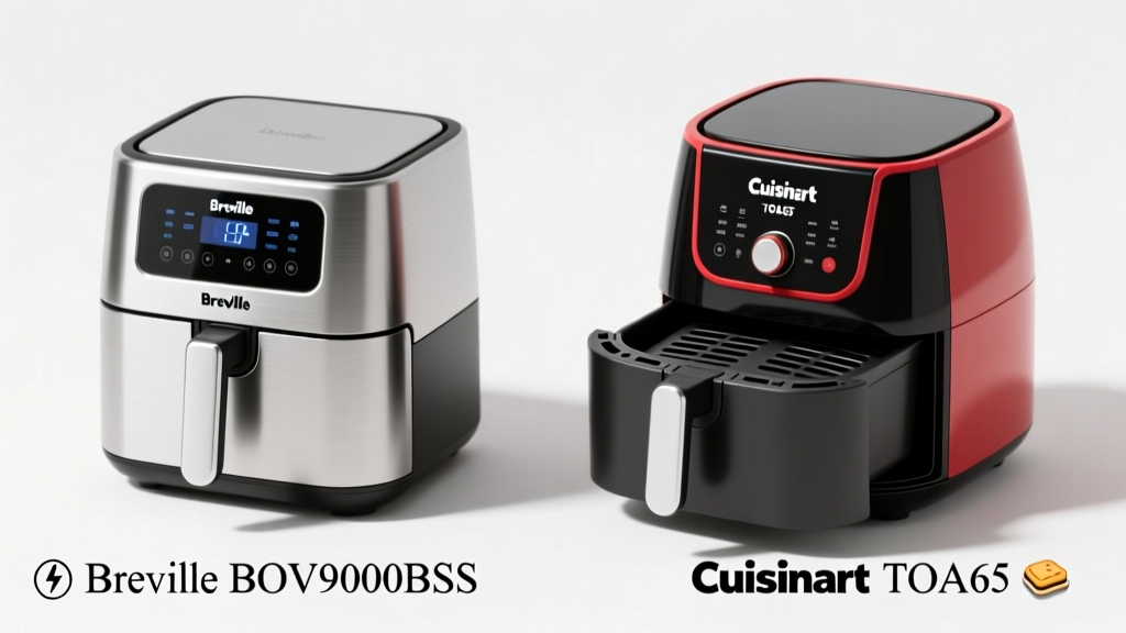 Breville BOV900BSS vs Cuisinart TOA-65: Air Fryer Showdown
