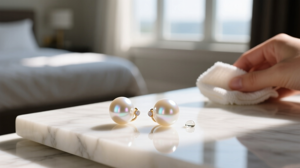 How to Clean Pearl Earrings at Home (Without Damage)