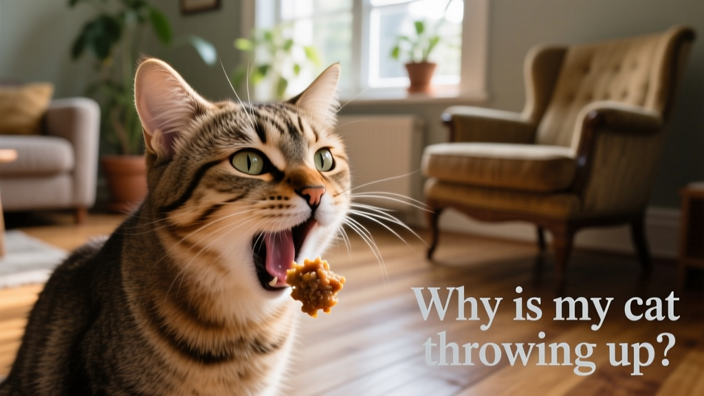 Cat Vomiting: Why Is My Cat Throwing Up?
