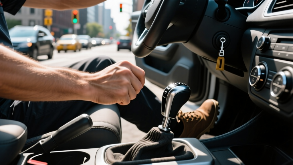 Manual Transmission in Traffic: When Parking Uphill Guide