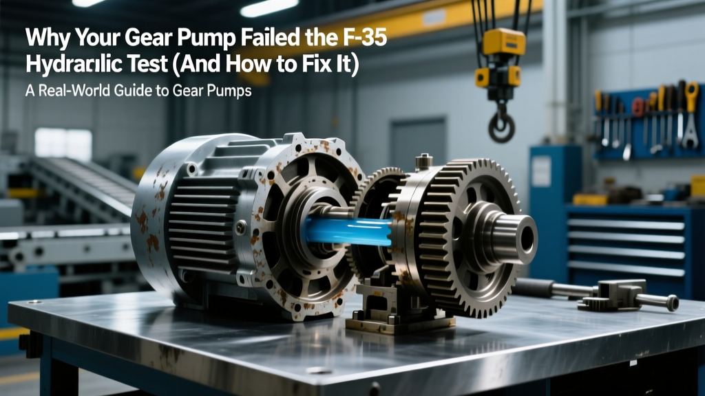 Gear Pump Failure in F-35 Hydraulics: Fix It Right