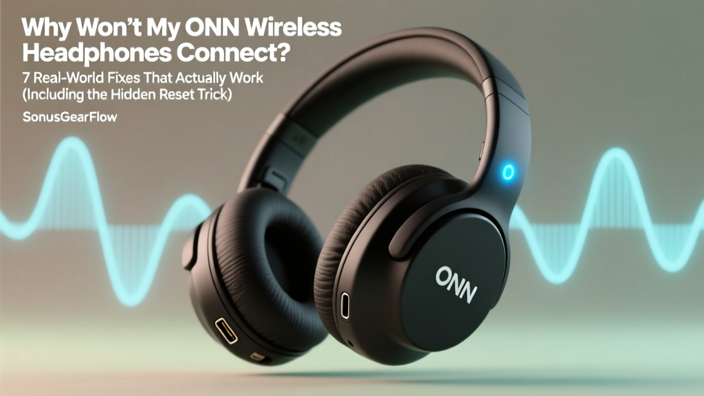 Why Wont My Onn Wireless Headphones Connect (2026)