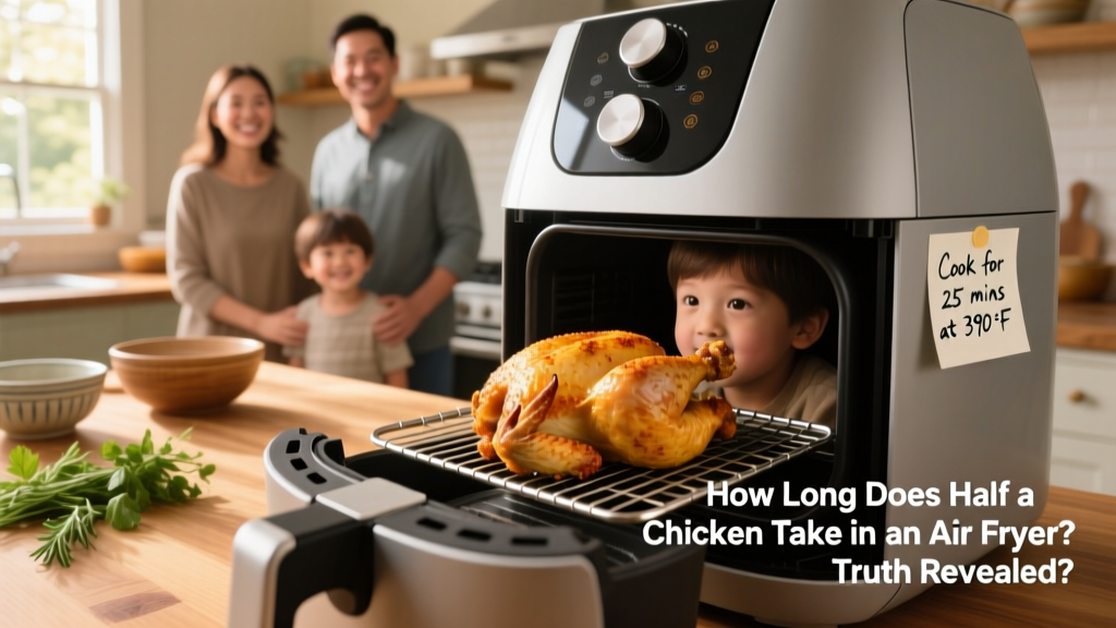 How Long to Cook Half a Chicken in an Air Fryer?