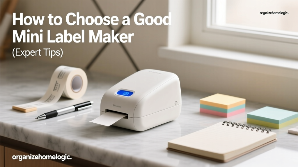 How to Choose a Good Mini Label Maker (Expert Tips)