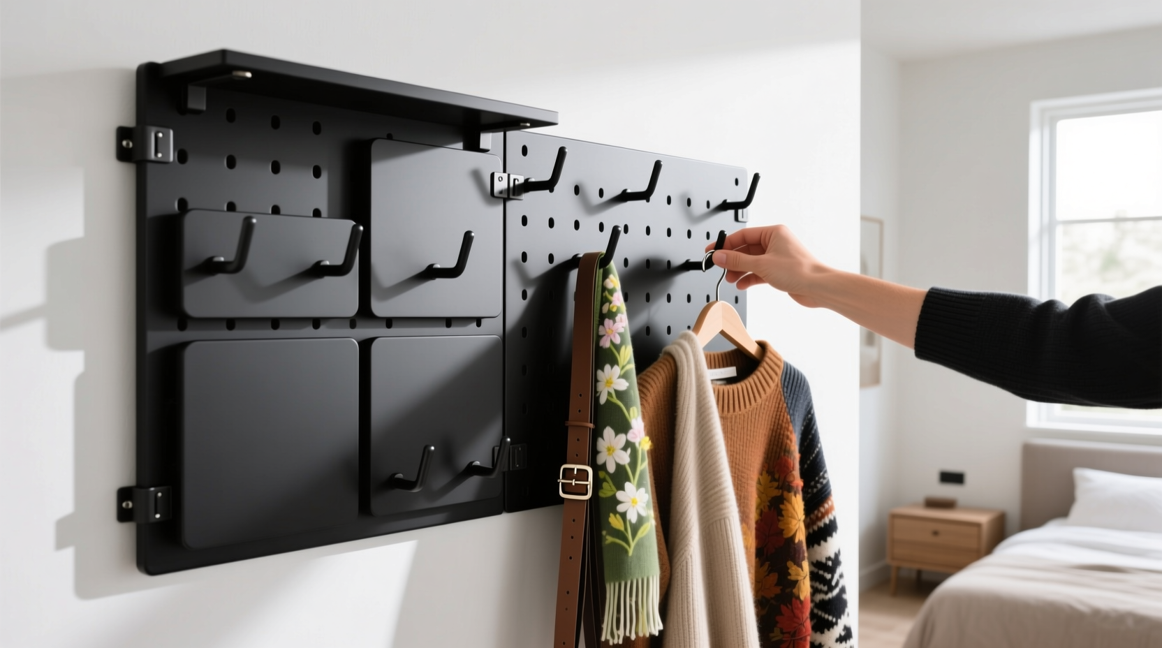 closet pegboard vs grid wall which adapts fastest