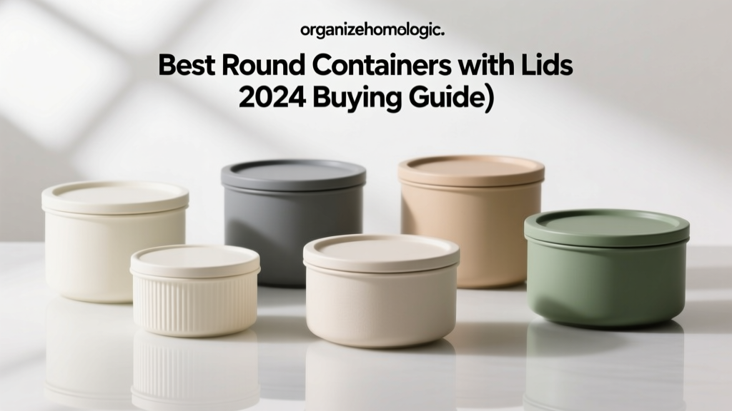 Best Round Containers with Lids (2024 Buying Guide)