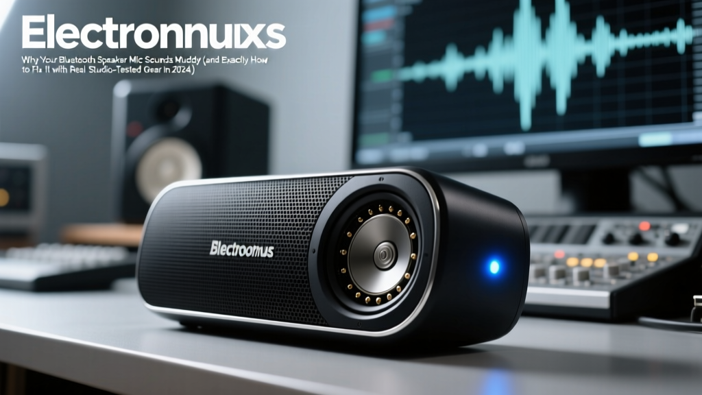 Why Your Bluetooth Speaker Mic Sounds Muddy (and Exactly How to Fix It with Real Studio-Tested Gear in 2024)