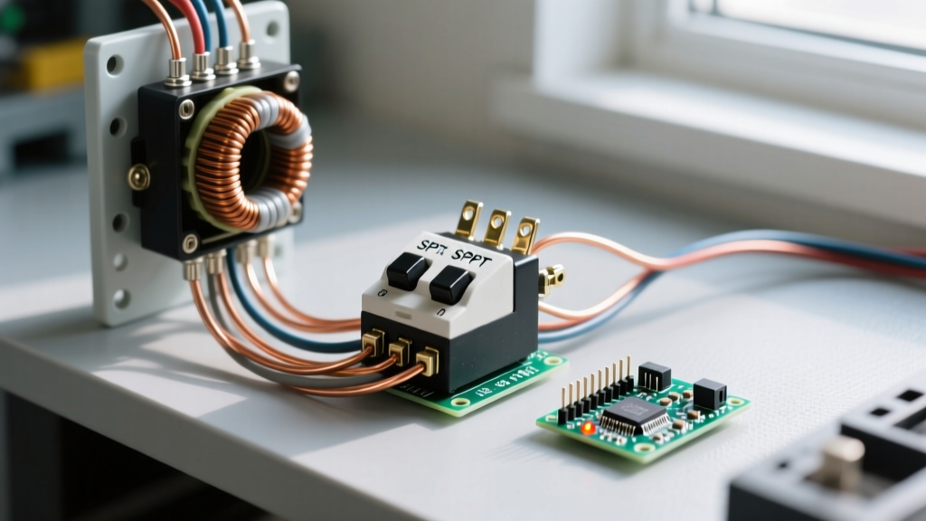 Wiring a SPDT Switch for High Loads: Electromechanical Relay & Coil Guide