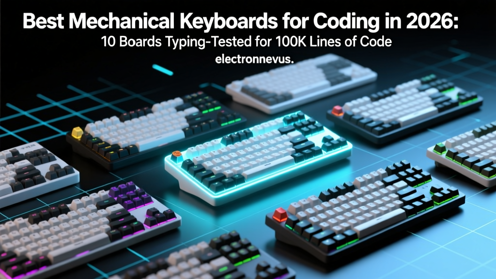 Best Mechanical Keyboards for Coding in 2026: 10 Boards Typing-Tested for 100K Lines of Code