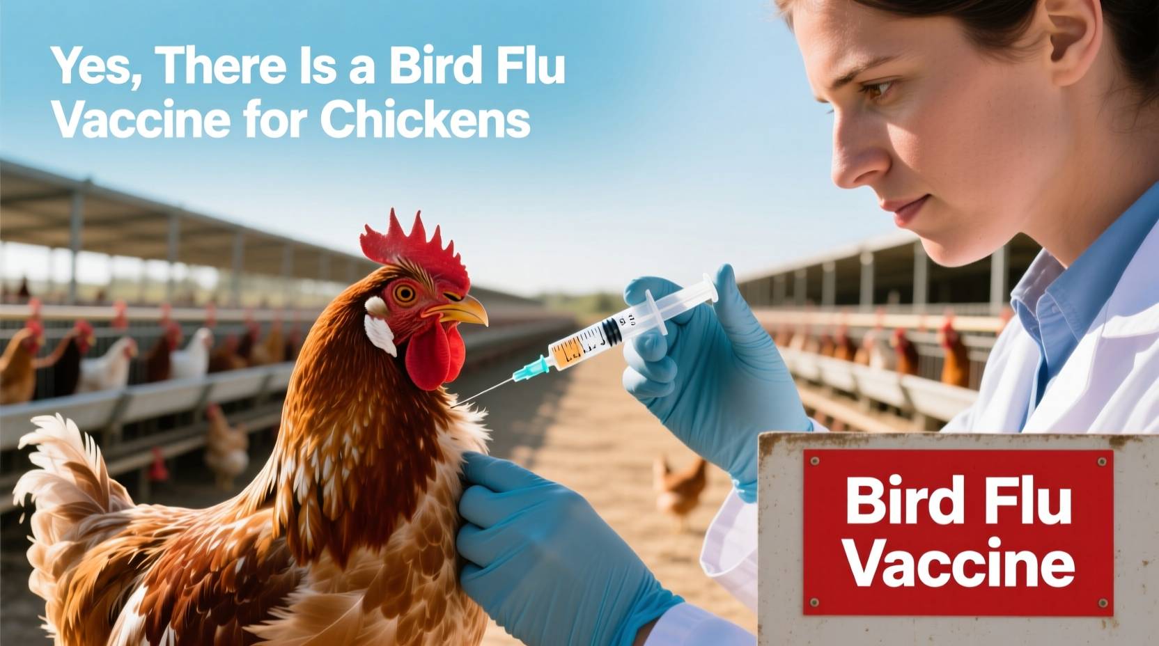 Yes, There Is a Bird Flu Vaccine for Chickens