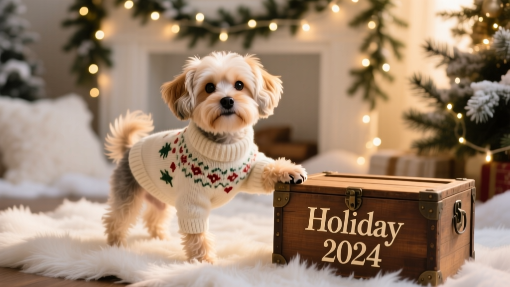 Little Dog's Precious JCPenney Holiday Photoshoot Will Convince Anyone to Do One
