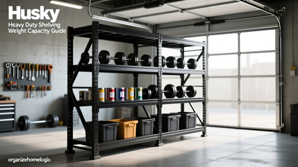 Husky Heavy Duty Shelving Weight Capacity Guide