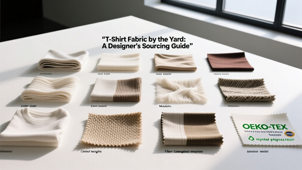T-Shirt Fabric by the Yard: A Designer’s Sourcing Guide