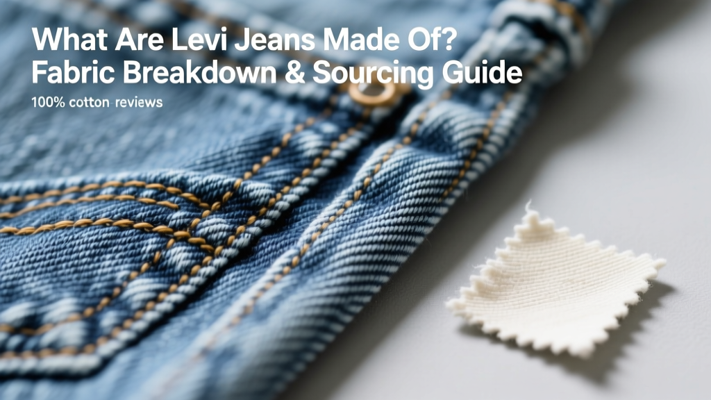 What Are Levi Jeans Made Of? Fabric Breakdown & Sourcing Guide