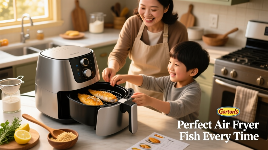 Cook Gorton's Fish in an Air Fryer (Crispy & Easy)