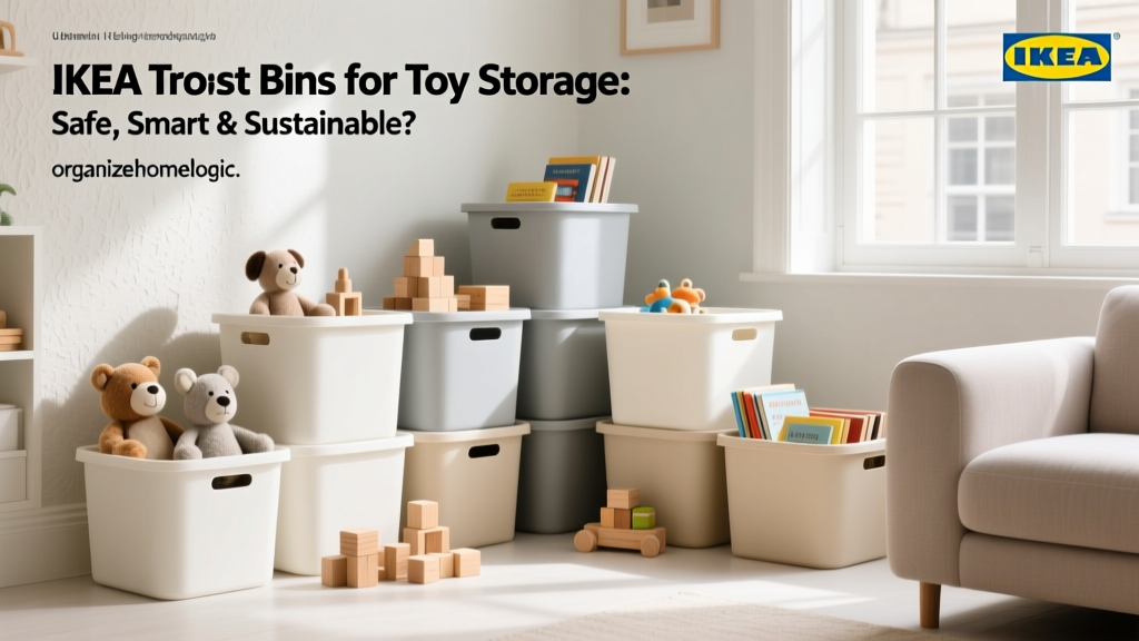 IKEA Trofast Toy Bins: Safe, Smart & Sustainable Storage