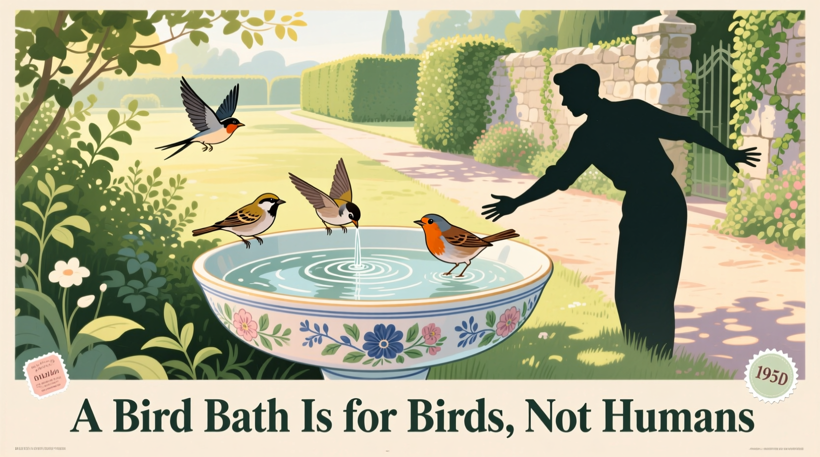 what is a bird bath for humans