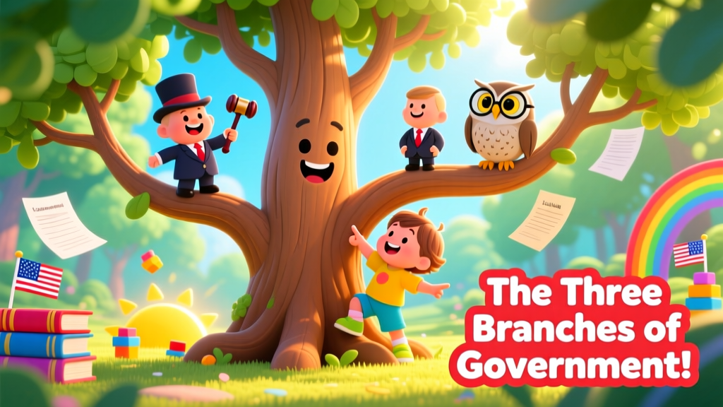 Understanding the Three Branches of the U.S. Government: A Clear, Age-Appropriate Guide for Early Learners and Their Caregivers