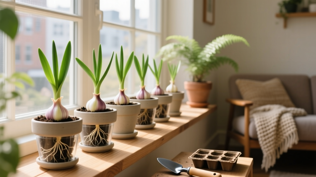 How To Plant Garlic From Cloves Indoors Under $20 (2026)
