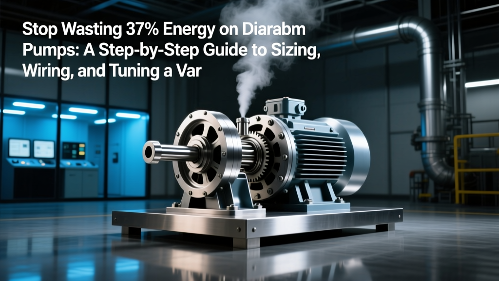Save 37% Energy with VFDs for Diaphragm Pumps