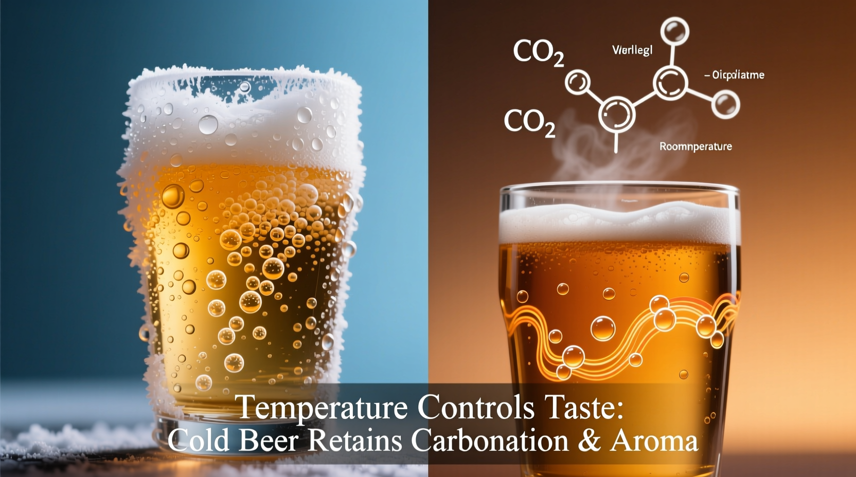 why does warm beer taste so unappealing compared to cold