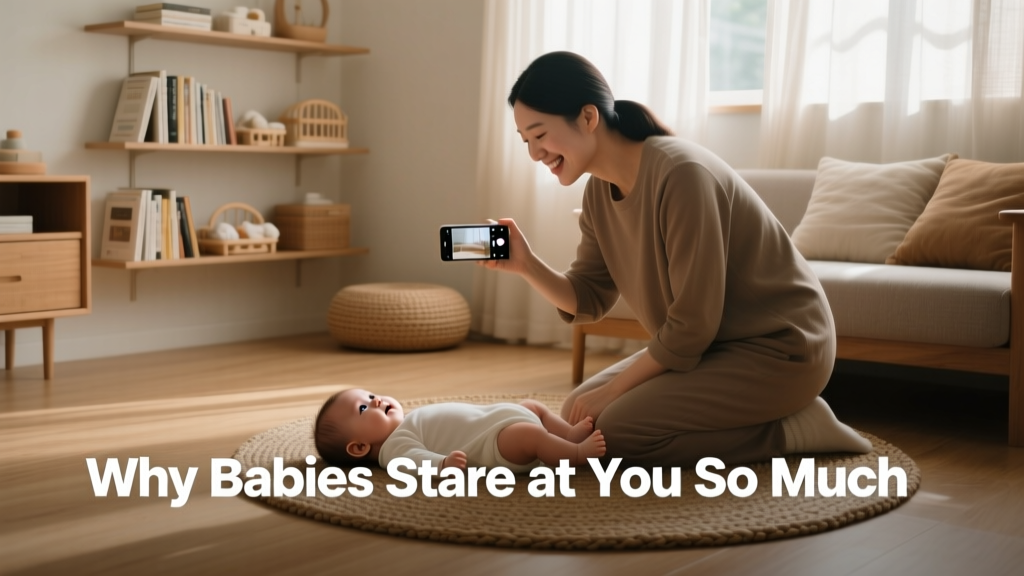 Why Babies Stare At You So Much: The Science, Developmental Milestones, and What Their Gaze Really Means