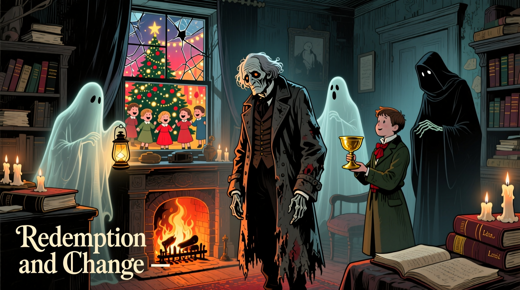 what is the theme for a christmas carol