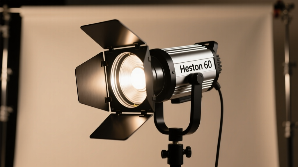 Heston 60 LED Light Review: The Best 60W COB for Creators?