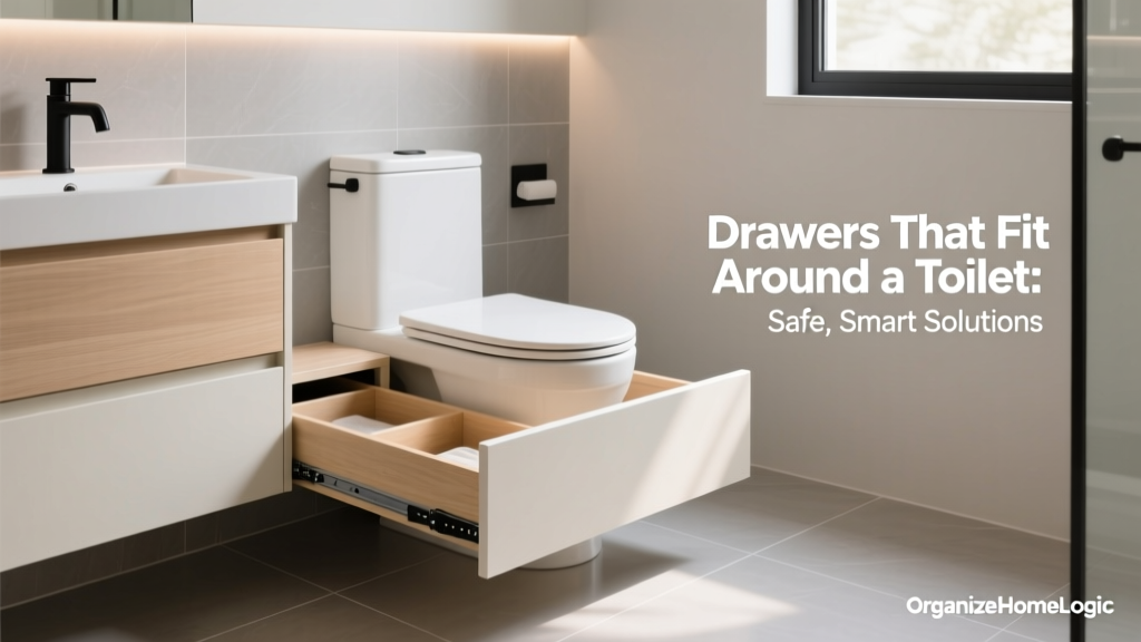 Drawers That Fit Around a Toilet: Safe, Smart Solutions