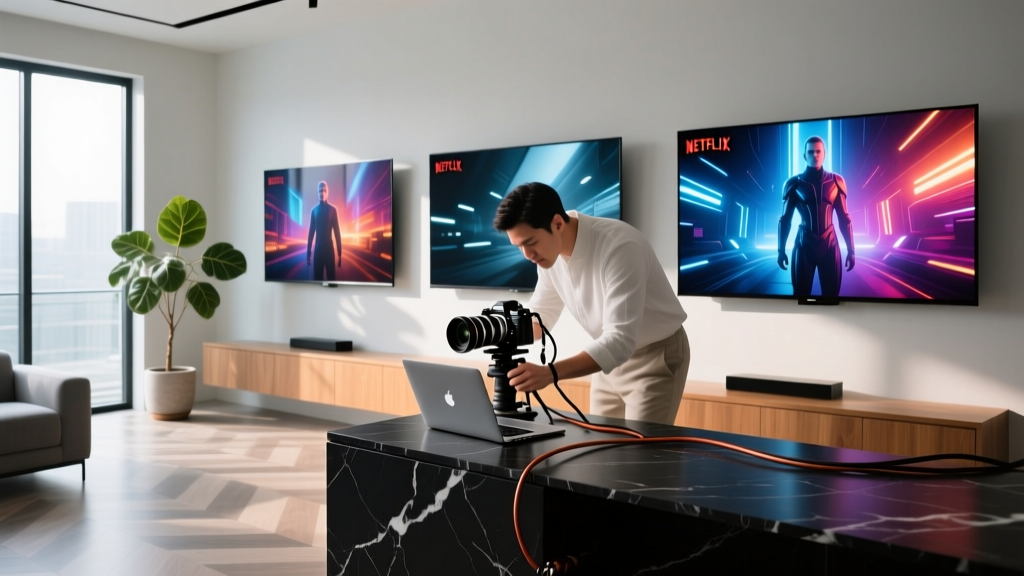 How Many TVs Can You Watch Netflix On in a Photo Studio?