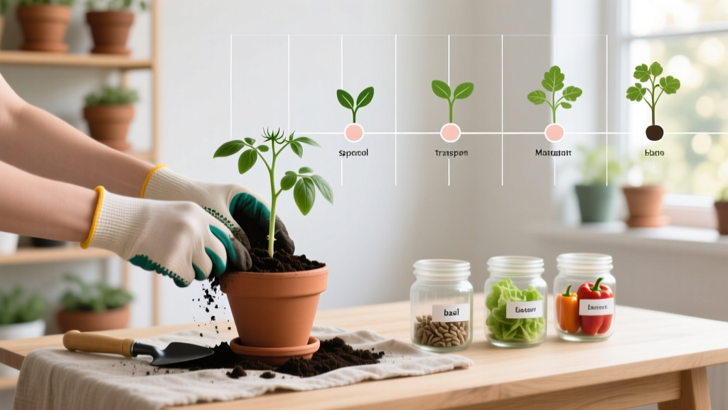 Indoor Vegetable Growing Timeline (2026)