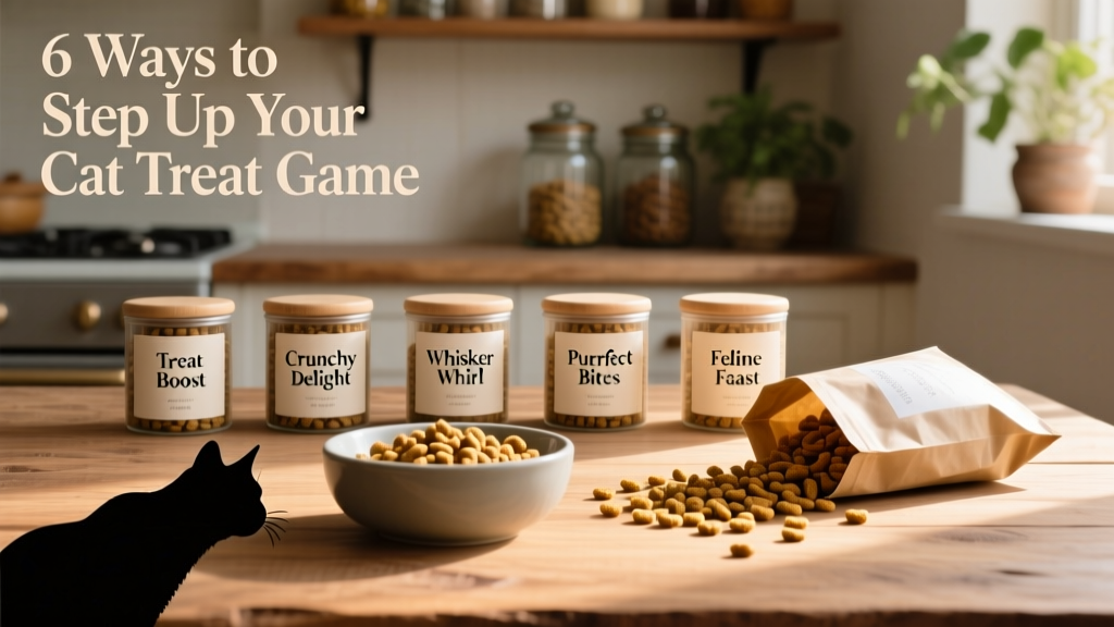 Improving Treat Time: 6 Ways to Step Up Your Cat Treats Game